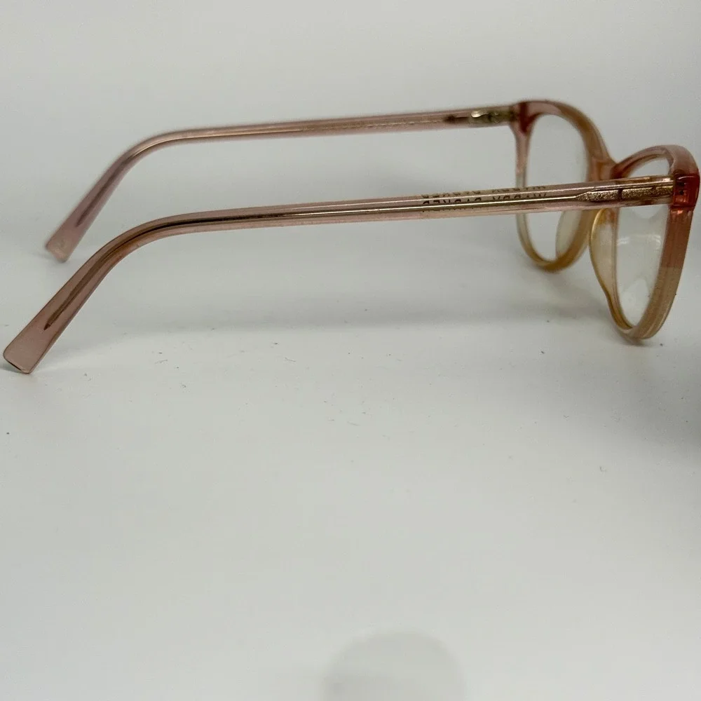 Warby Parker Madeleine M 625 Eyeglasses‎ Pink Cat Eye Frames 50-19-140